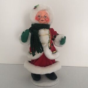 Annalee Mobilitee Mrs. Claus Figurine